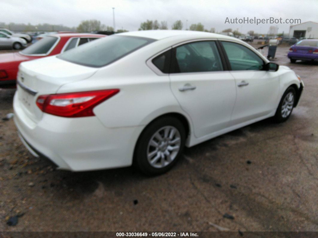 2017 Nissan Altima 2.5 S White vin: 1N4AL3AP1HC193073