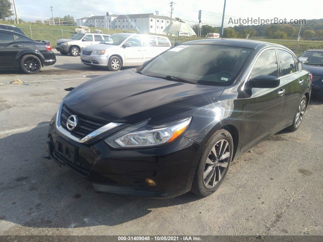 2017 Nissan Altima 2.5 Sv Black vin: 1N4AL3AP1HC205903