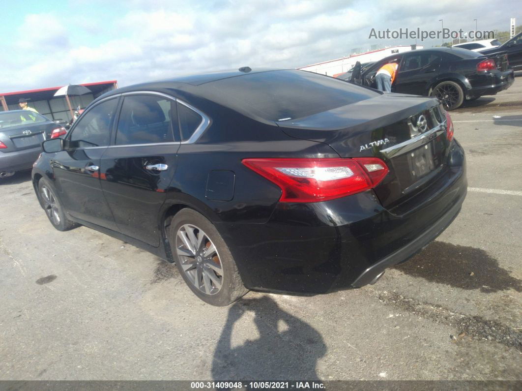 2017 Nissan Altima 2.5 Sv Black vin: 1N4AL3AP1HC205903