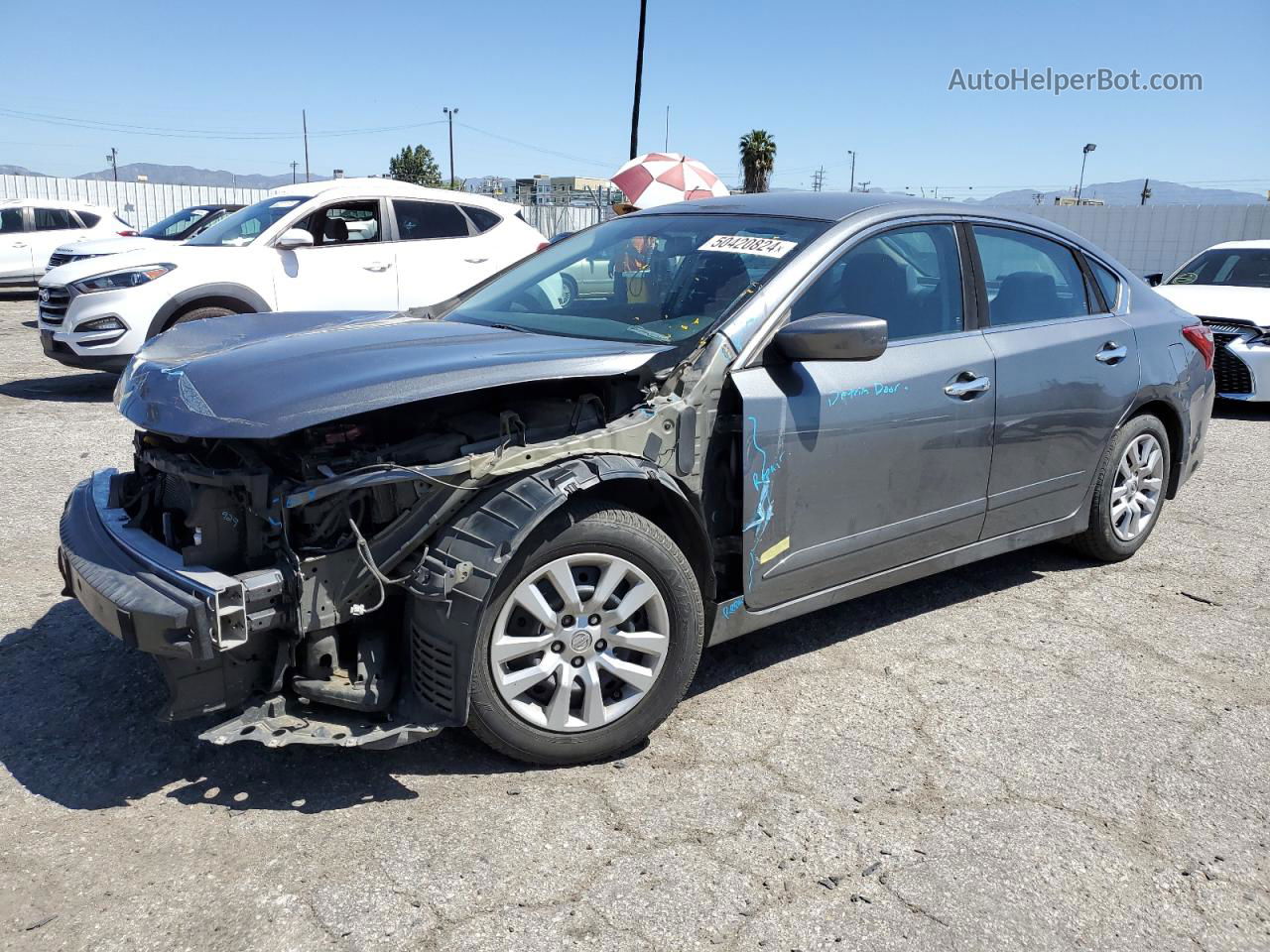 2017 Nissan Altima 2.5 Gray vin: 1N4AL3AP1HC212673