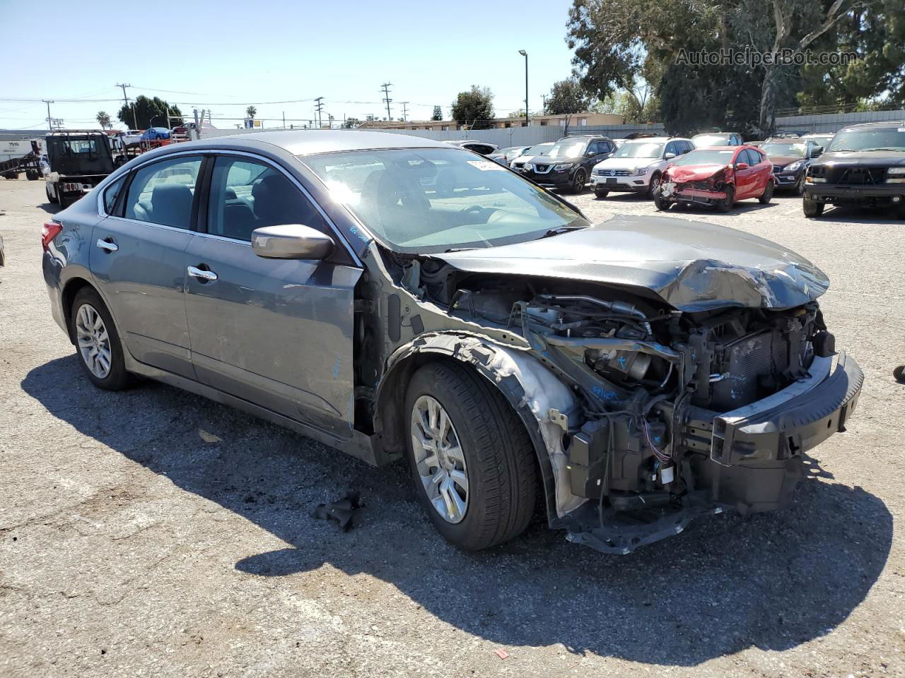 2017 Nissan Altima 2.5 Gray vin: 1N4AL3AP1HC212673