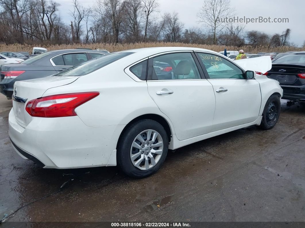 2017 Nissan Altima 2.5 S White vin: 1N4AL3AP1HC215895