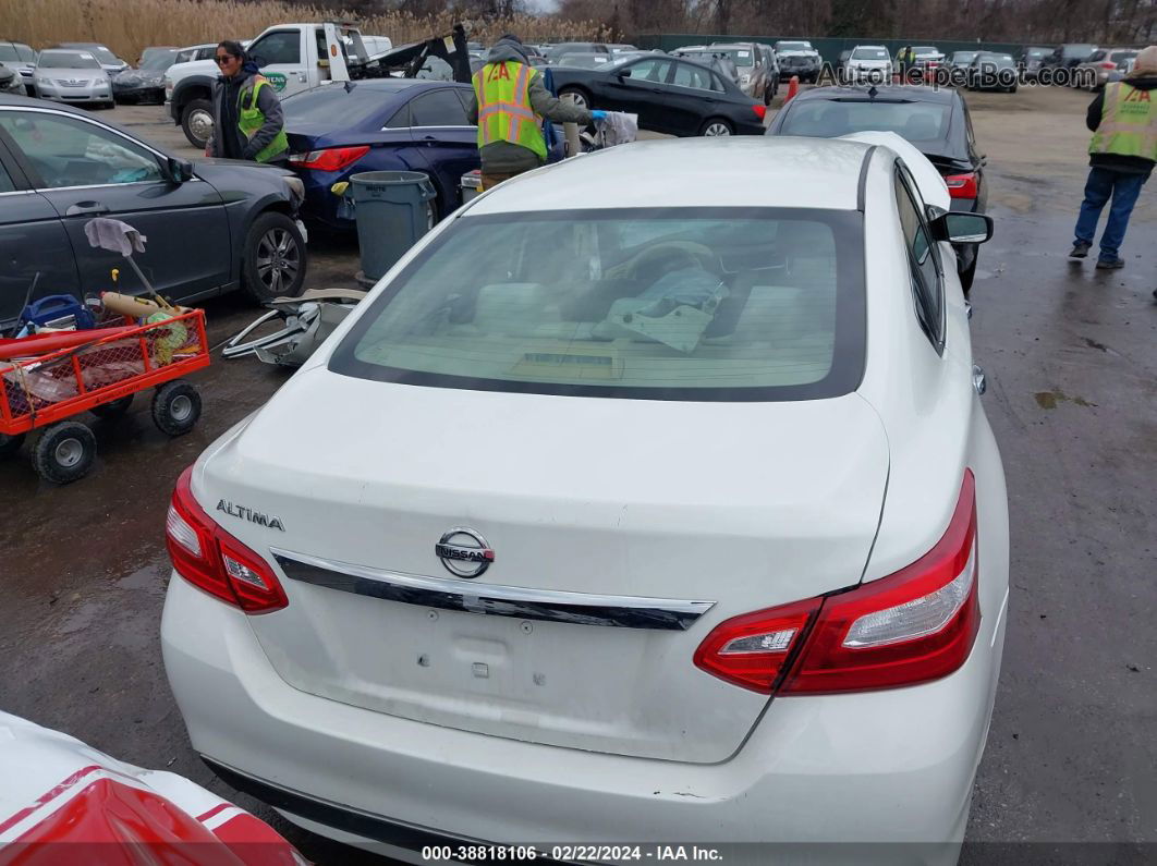 2017 Nissan Altima 2.5 S White vin: 1N4AL3AP1HC215895