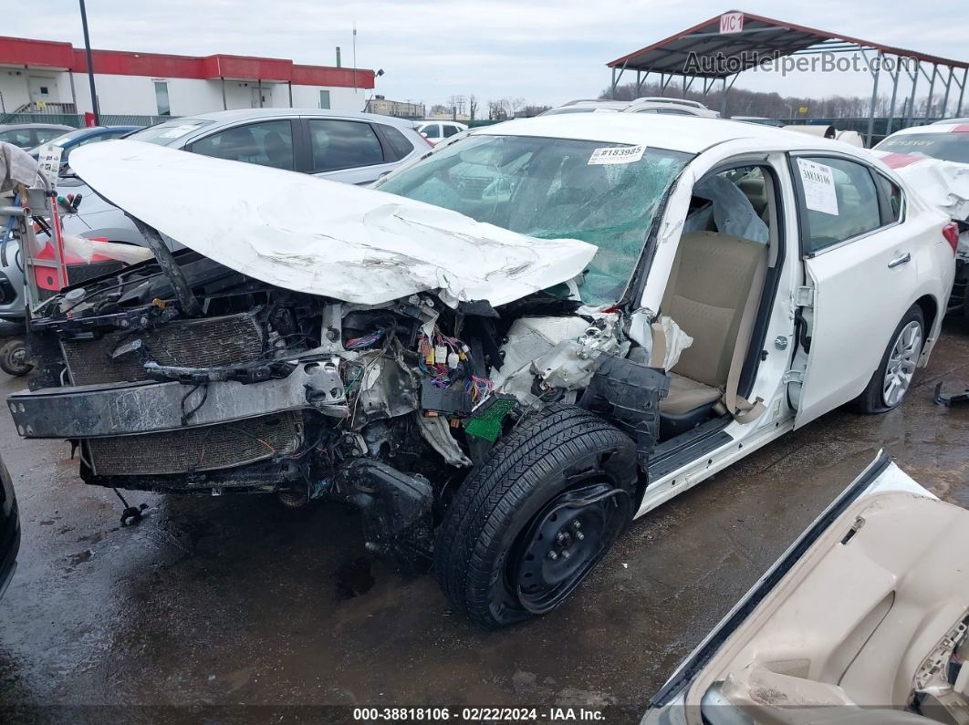 2017 Nissan Altima 2.5 S White vin: 1N4AL3AP1HC215895