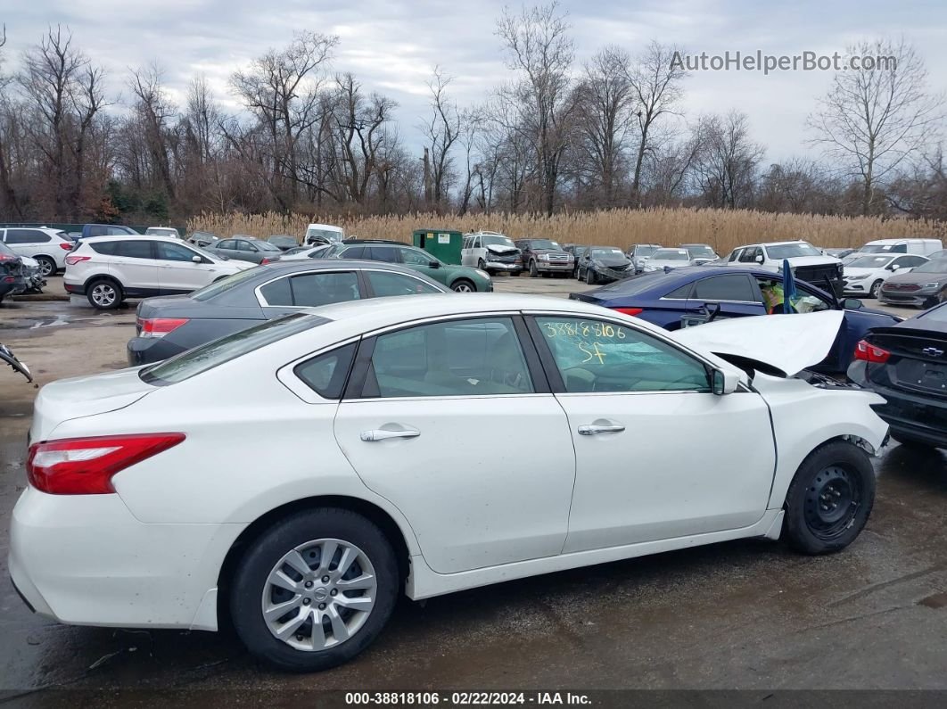 2017 Nissan Altima 2.5 S White vin: 1N4AL3AP1HC215895