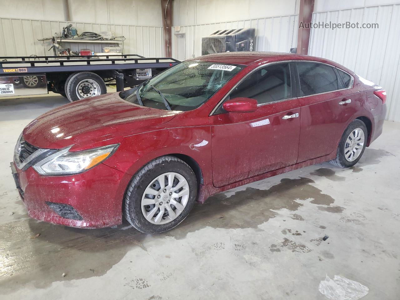 2017 Nissan Altima 2.5 Burgundy vin: 1N4AL3AP1HC230199