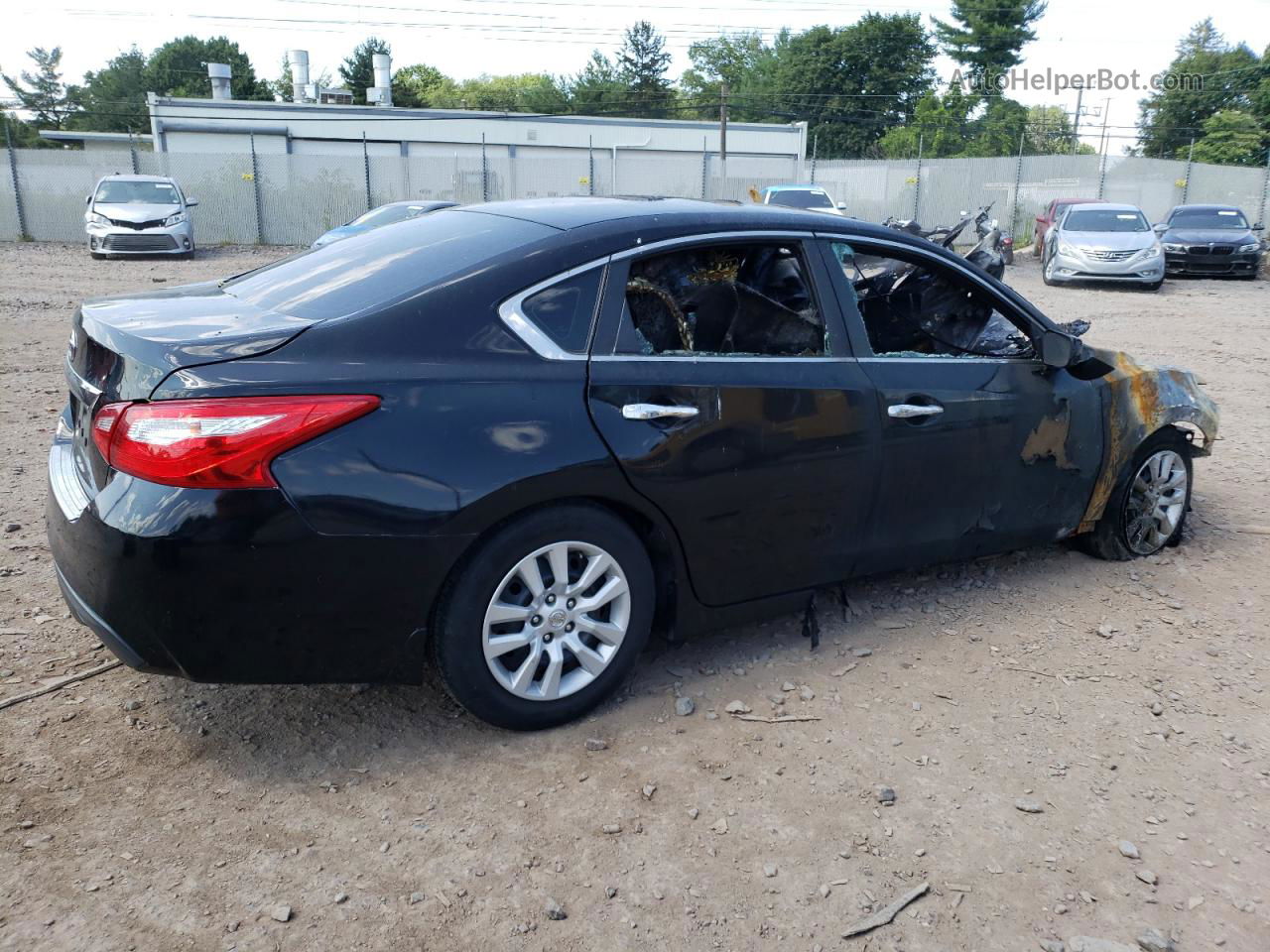 2017 Nissan Altima 2.5 Black vin: 1N4AL3AP1HC236682