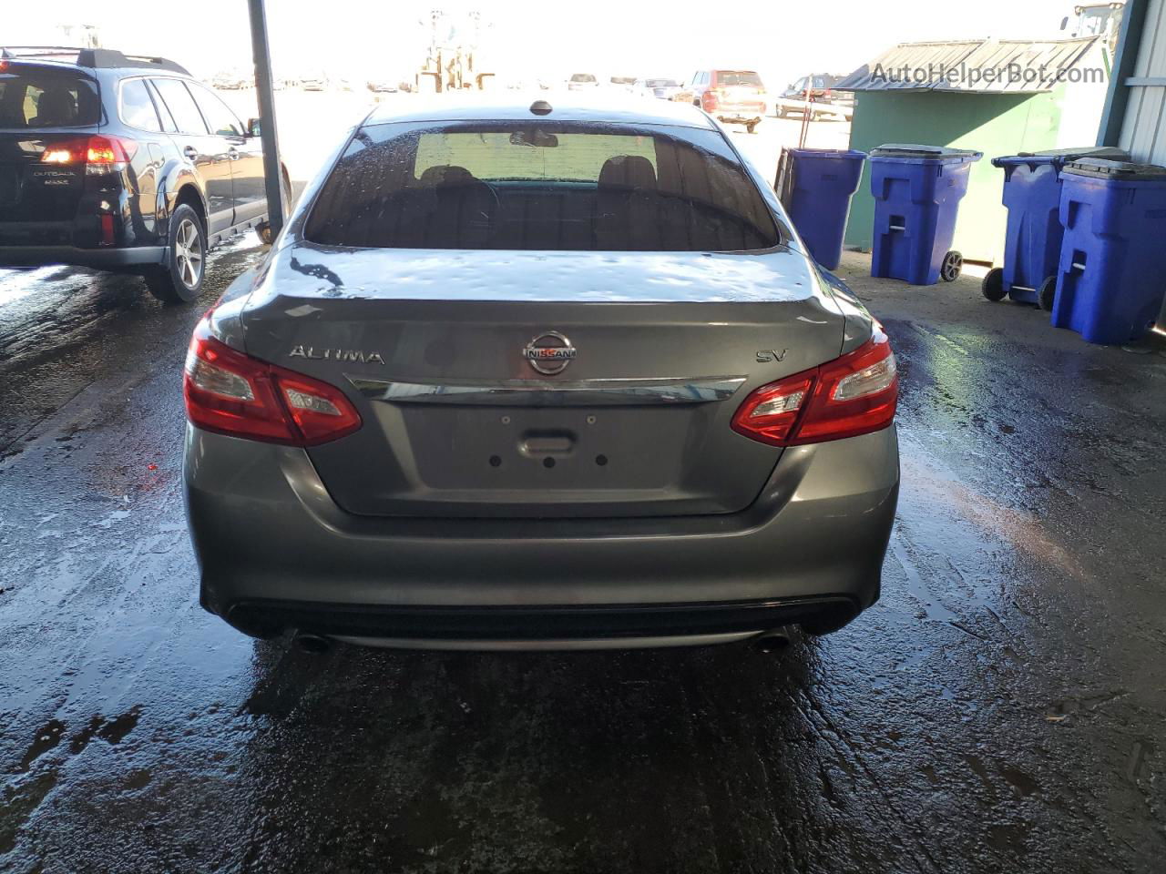 2017 Nissan Altima 2.5 Gray vin: 1N4AL3AP1HC243860