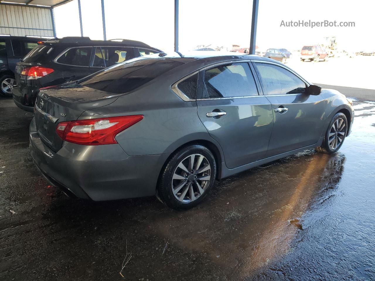 2017 Nissan Altima 2.5 Серый vin: 1N4AL3AP1HC243860