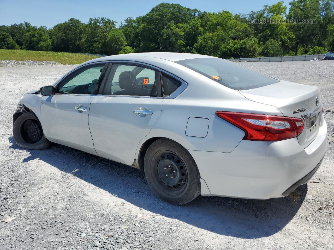 2017 Nissan Altima 2.5 Silver vin: 1N4AL3AP1HC252574