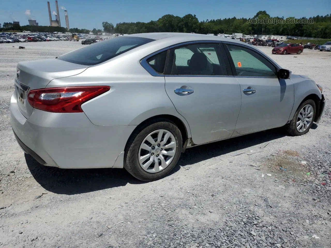 2017 Nissan Altima 2.5 Silver vin: 1N4AL3AP1HC252574