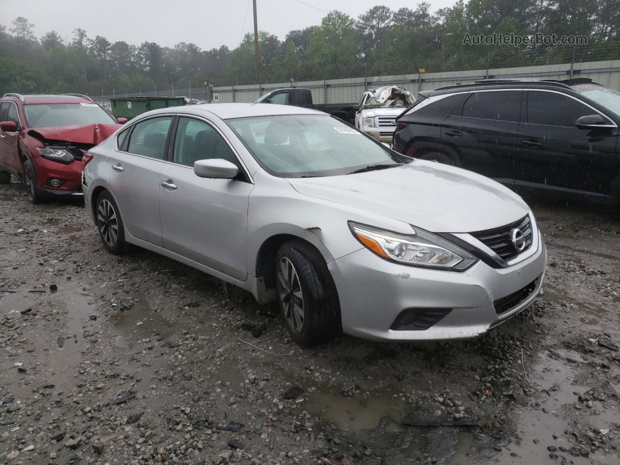 2017 Nissan Altima 2.5 Silver vin: 1N4AL3AP1HC261260