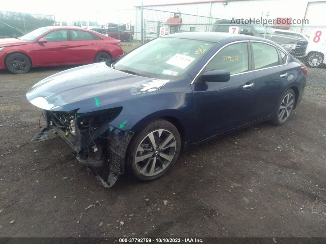 2017 Nissan Altima 2.5 Sr Синий vin: 1N4AL3AP1HC264899