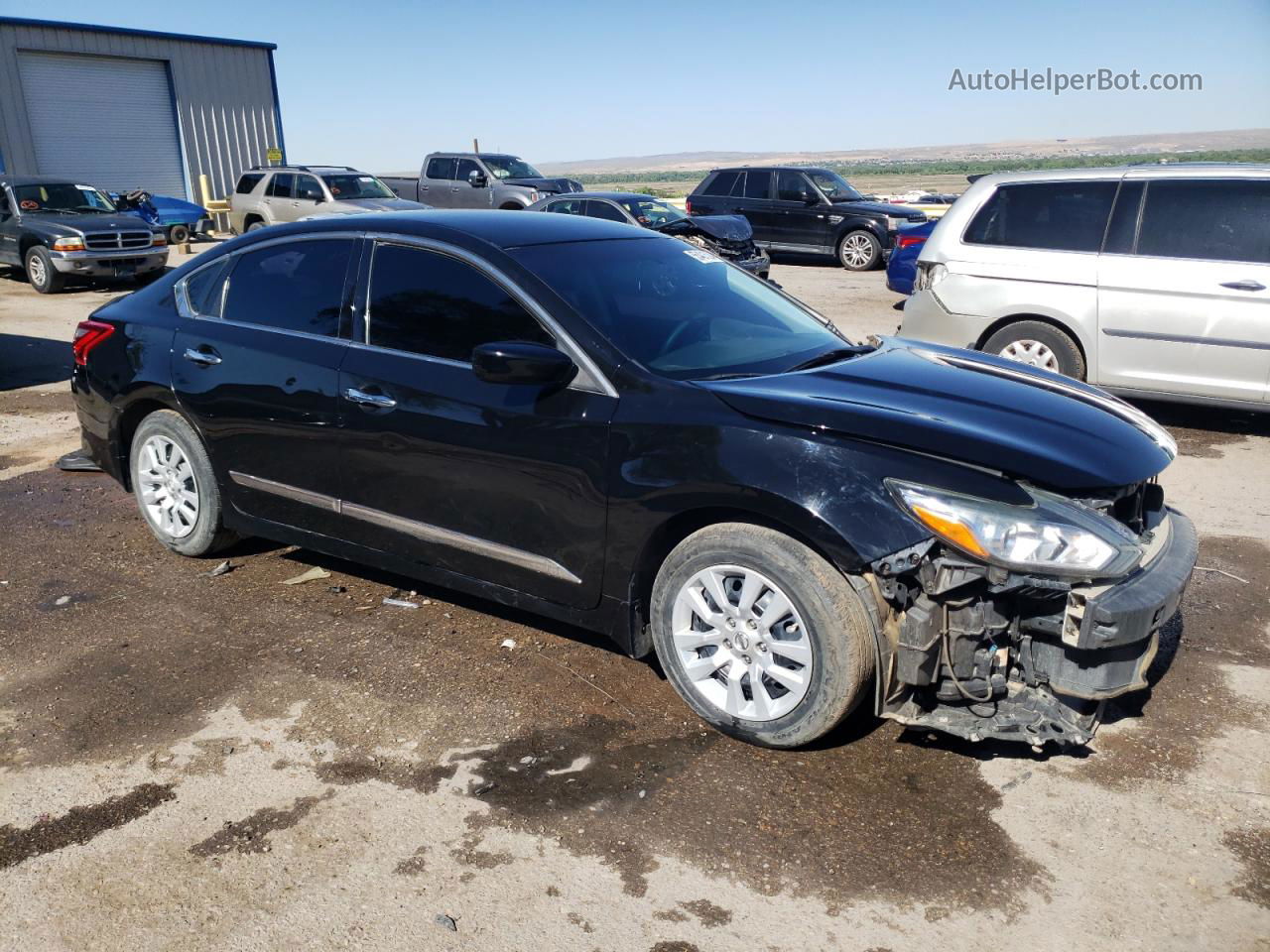 2017 Nissan Altima 2.5 Black vin: 1N4AL3AP1HC275806