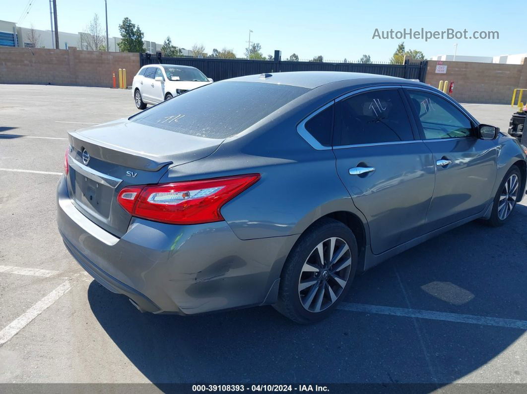 2017 Nissan Altima 2.5 Sv Silver vin: 1N4AL3AP1HC296493