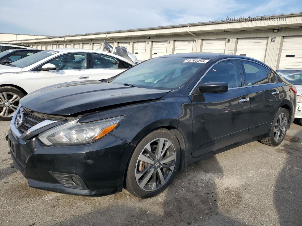 2017 Nissan Altima 2.5 Черный vin: 1N4AL3AP1HC486973