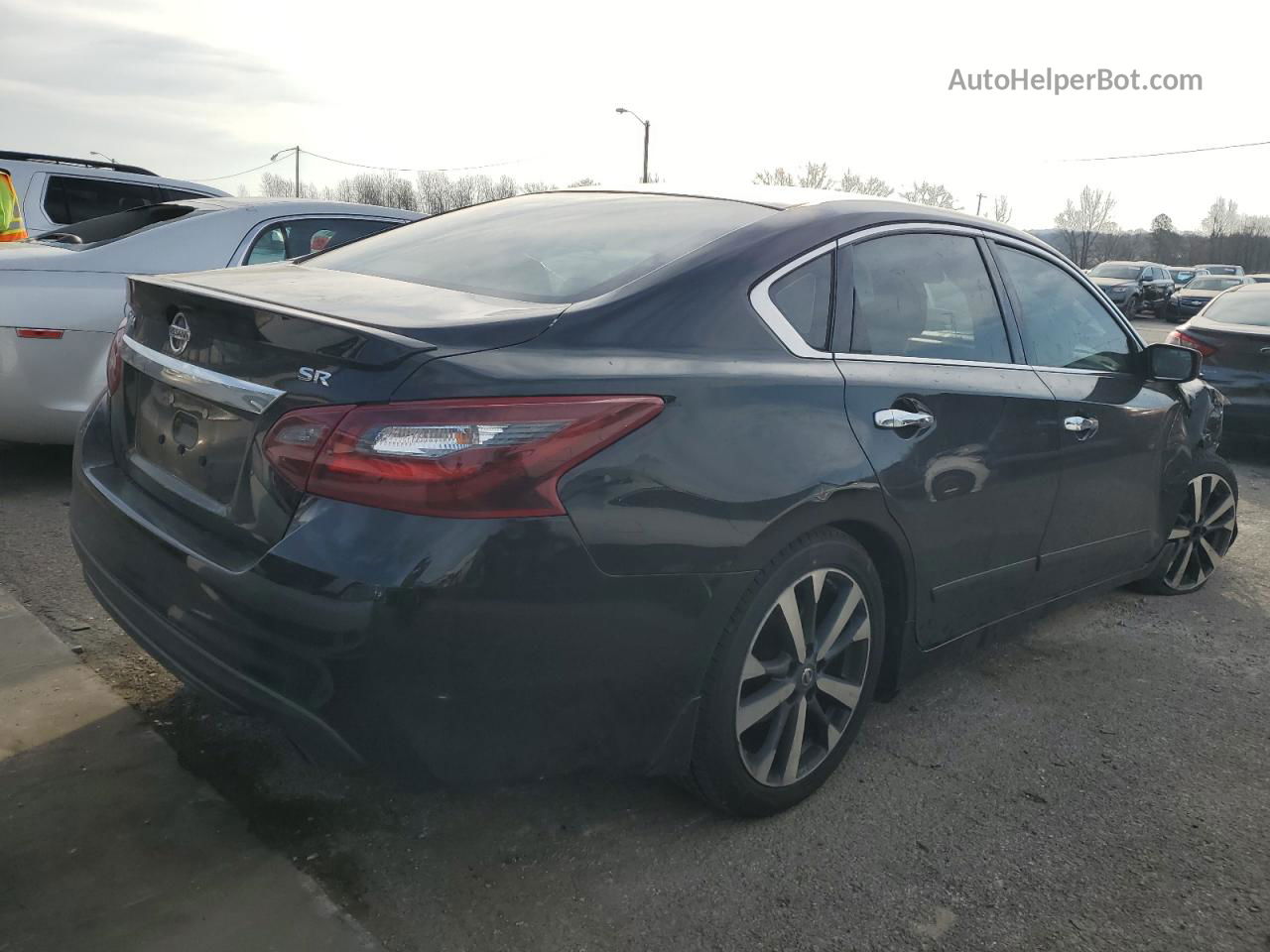 2017 Nissan Altima 2.5 Черный vin: 1N4AL3AP1HC486973