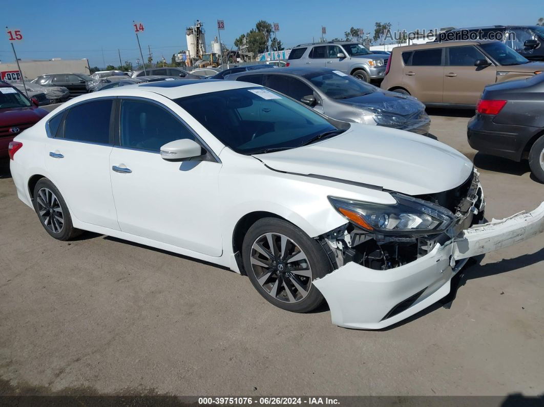 2017 Nissan Altima 2.5 Sl White vin: 1N4AL3AP1HC489632