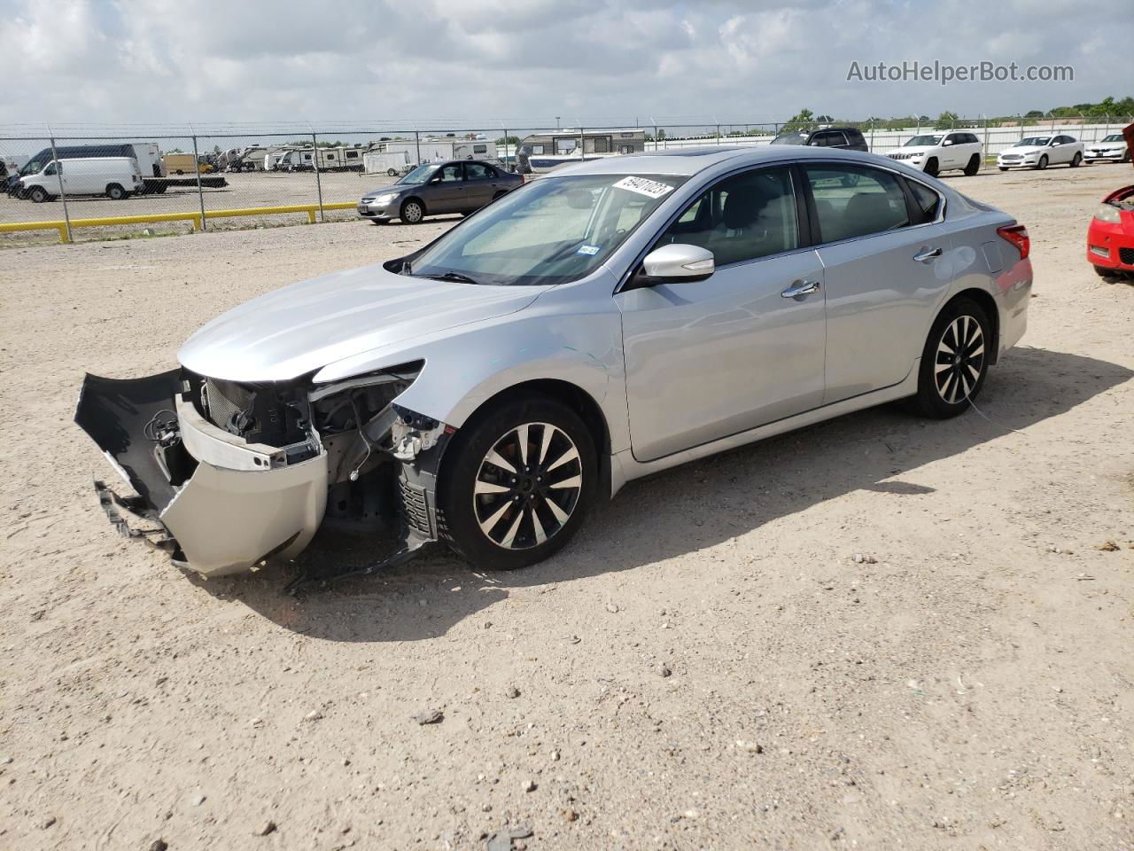 2017 Nissan Altima 2.5 Silver vin: 1N4AL3AP1HC494099