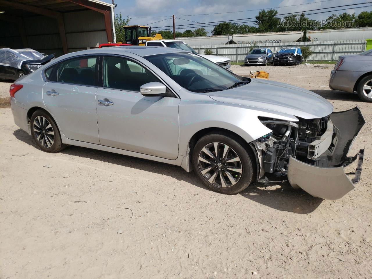 2017 Nissan Altima 2.5 Silver vin: 1N4AL3AP1HC494099