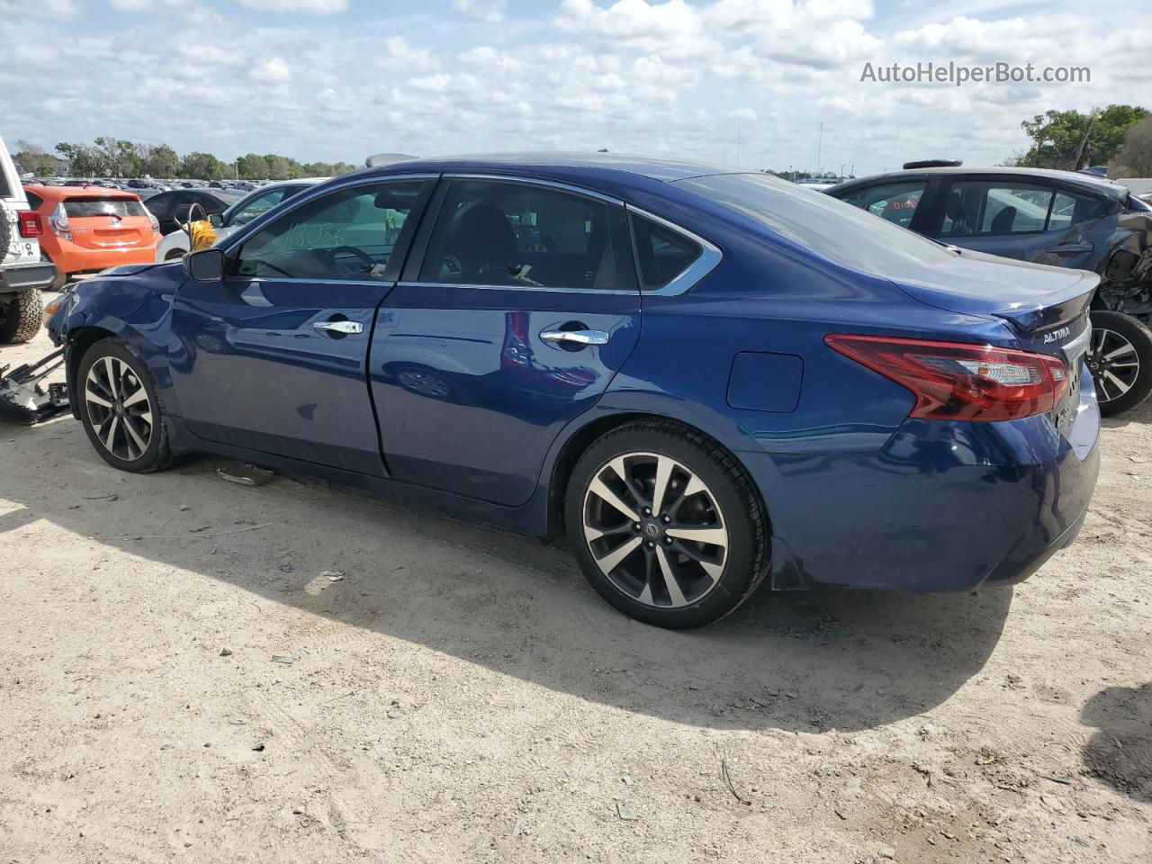 2017 Nissan Altima 2.5 Синий vin: 1N4AL3AP1HN317346