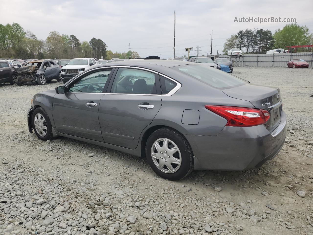 2017 Nissan Altima 2.5 Серый vin: 1N4AL3AP1HN331361