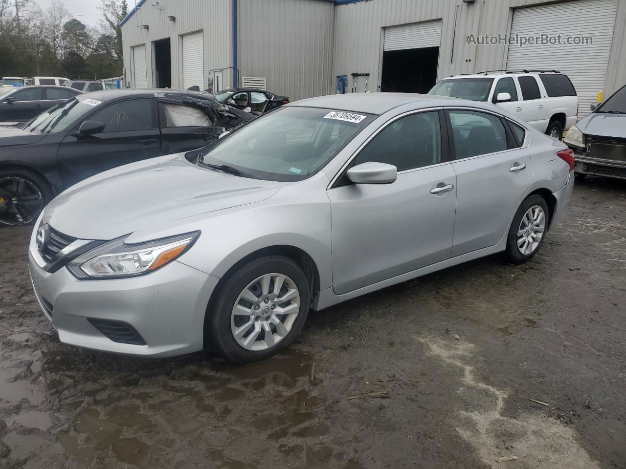 2017 Nissan Altima 2.5 Silver vin: 1N4AL3AP1HN338813