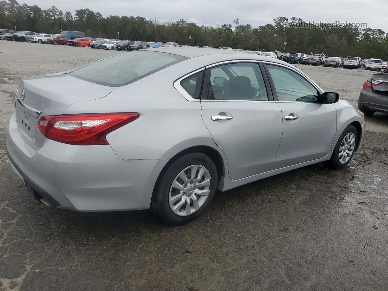 2017 Nissan Altima 2.5 Silver vin: 1N4AL3AP1HN338813