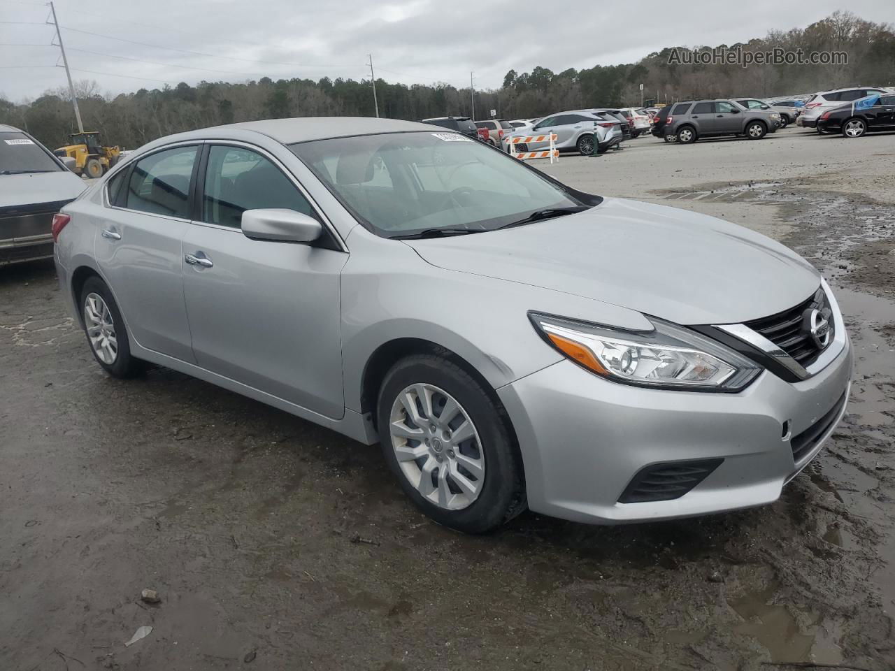 2017 Nissan Altima 2.5 Silver vin: 1N4AL3AP1HN338813