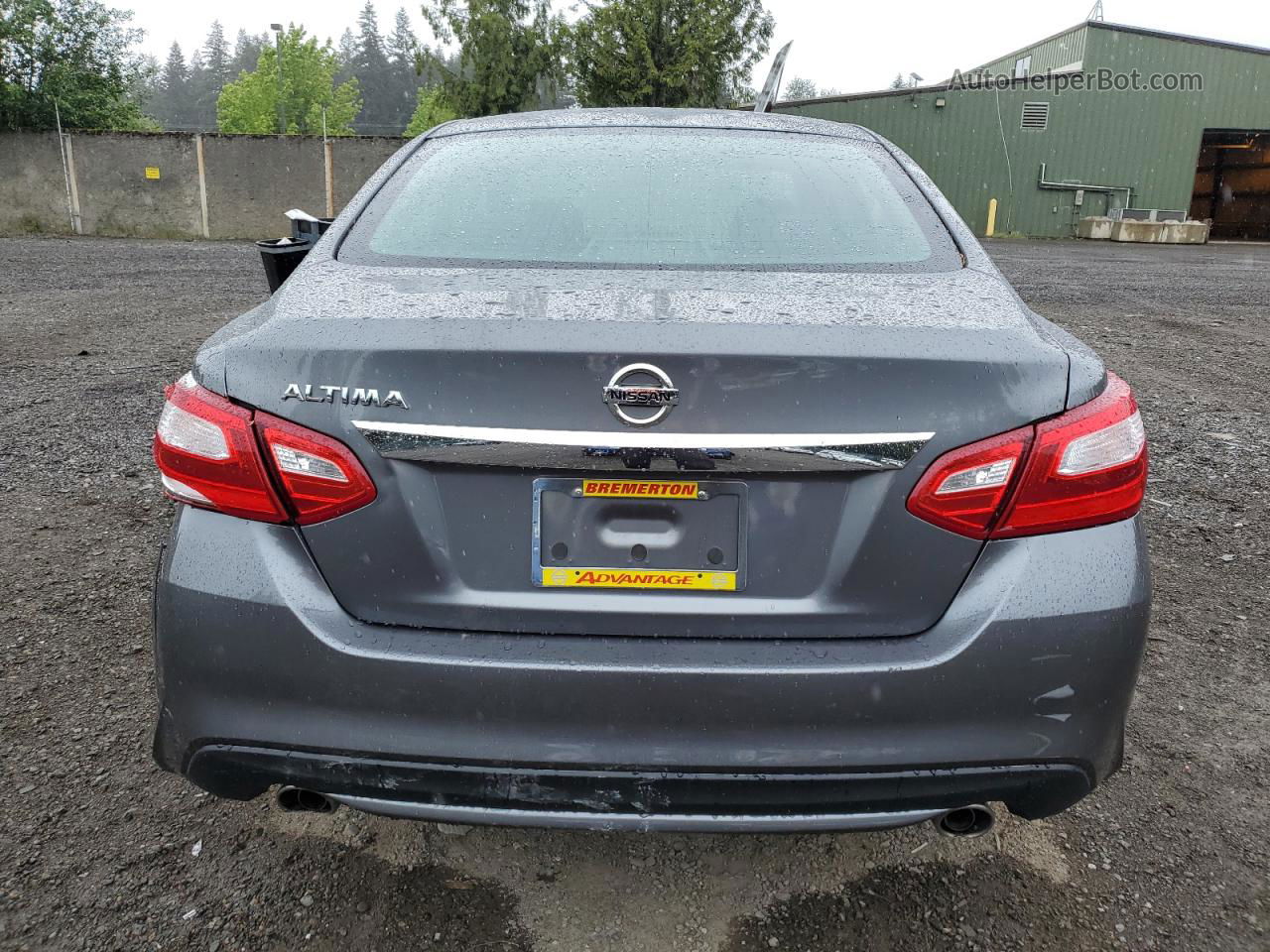 2017 Nissan Altima 2.5 Gray vin: 1N4AL3AP1HN358382