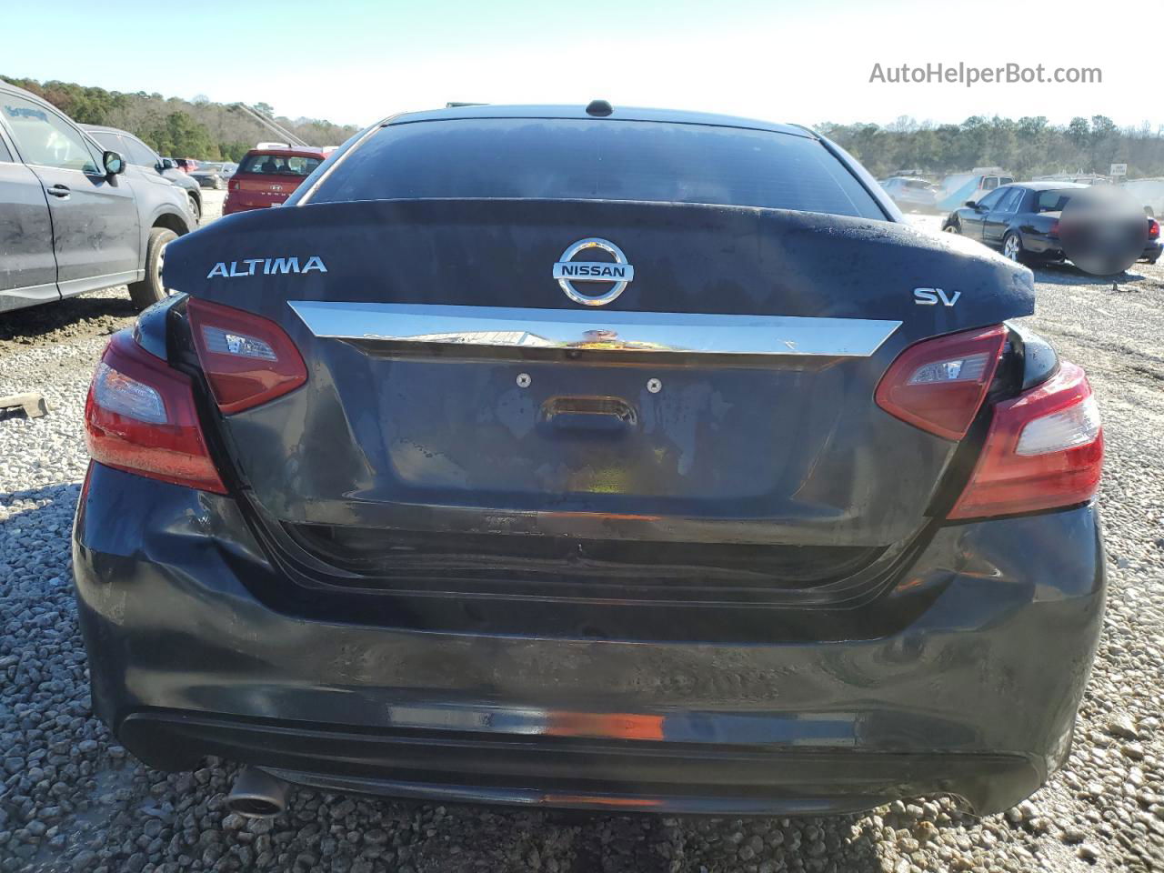 2018 Nissan Altima 2.5 Черный vin: 1N4AL3AP1JC123529