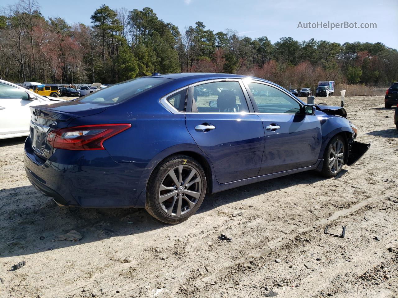 2018 Nissan Altima 2.5 Blue vin: 1N4AL3AP1JC151220