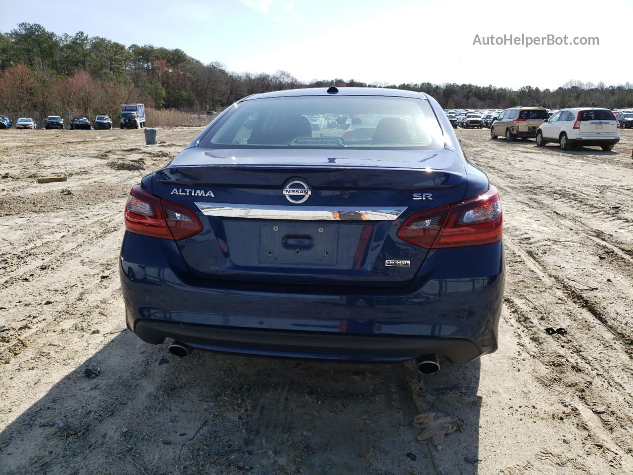 2018 Nissan Altima 2.5 Blue vin: 1N4AL3AP1JC151220