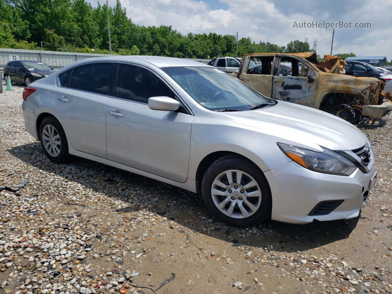 2018 Nissan Altima 2.5 Silver vin: 1N4AL3AP1JC165179