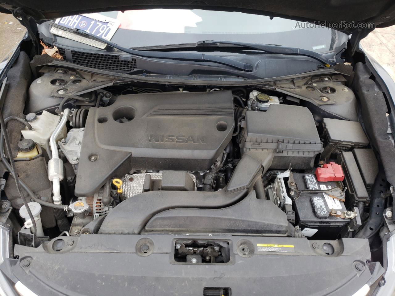 2018 Nissan Altima 2.5 Черный vin: 1N4AL3AP1JC168180