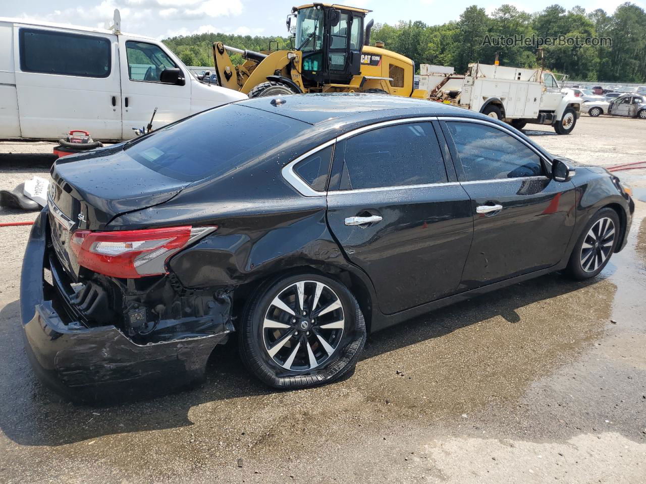 2018 Nissan Altima 2.5 Black vin: 1N4AL3AP1JC187411