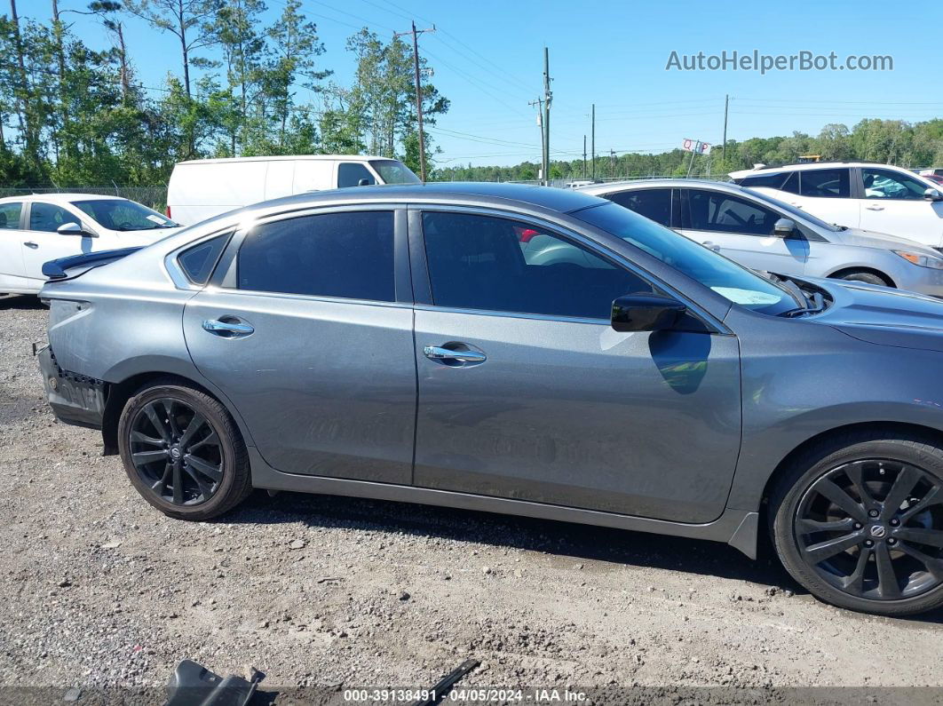 2018 Nissan Altima 2.5 Sr Gray vin: 1N4AL3AP1JC202795