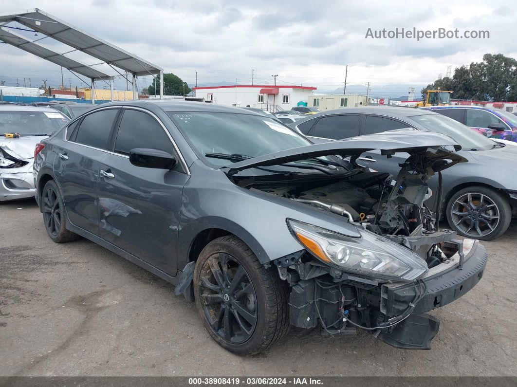 2018 Nissan Altima 2.5 Sr Gray vin: 1N4AL3AP1JC209732