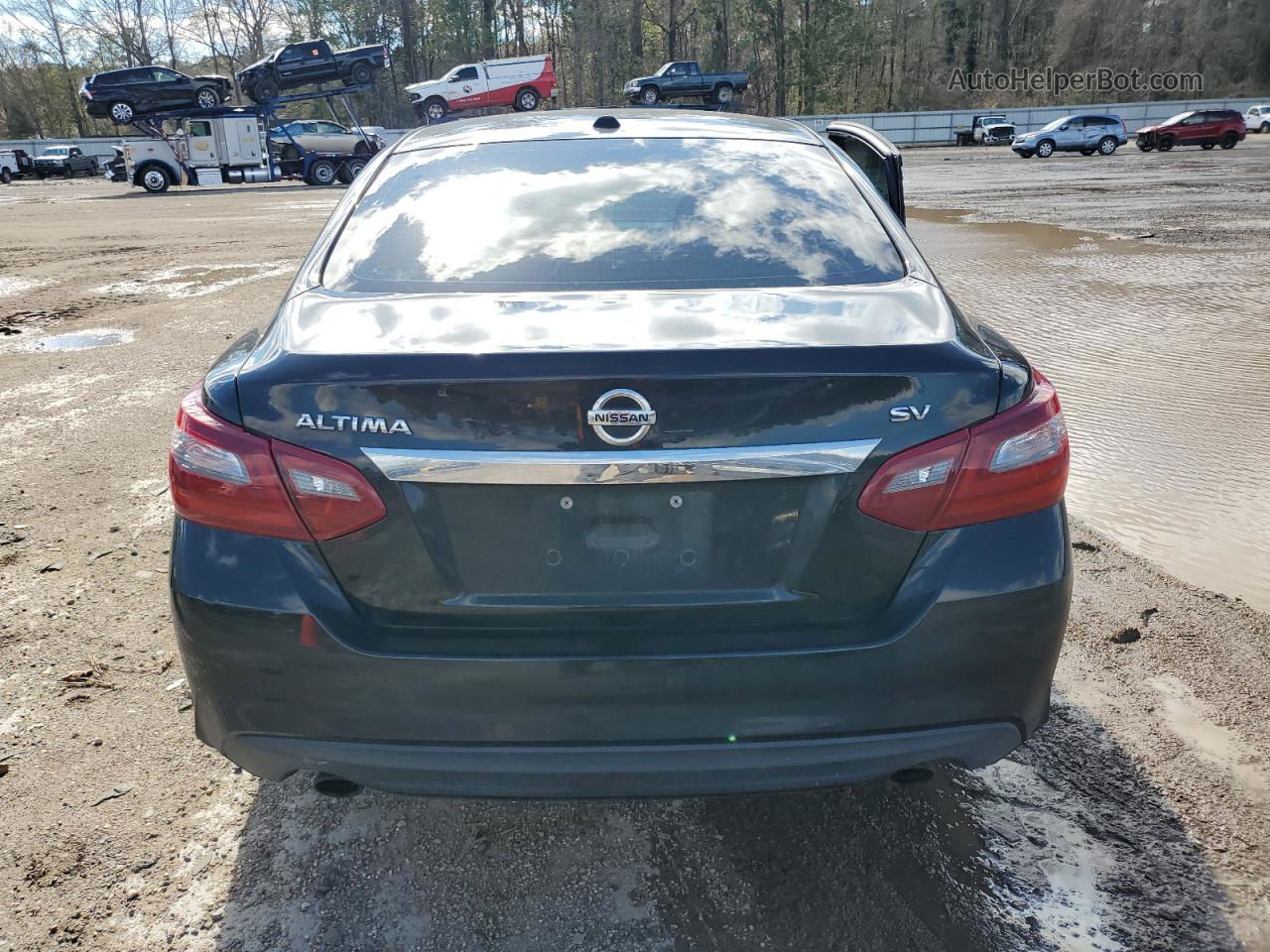 2018 Nissan Altima 2.5 Black vin: 1N4AL3AP1JC210119