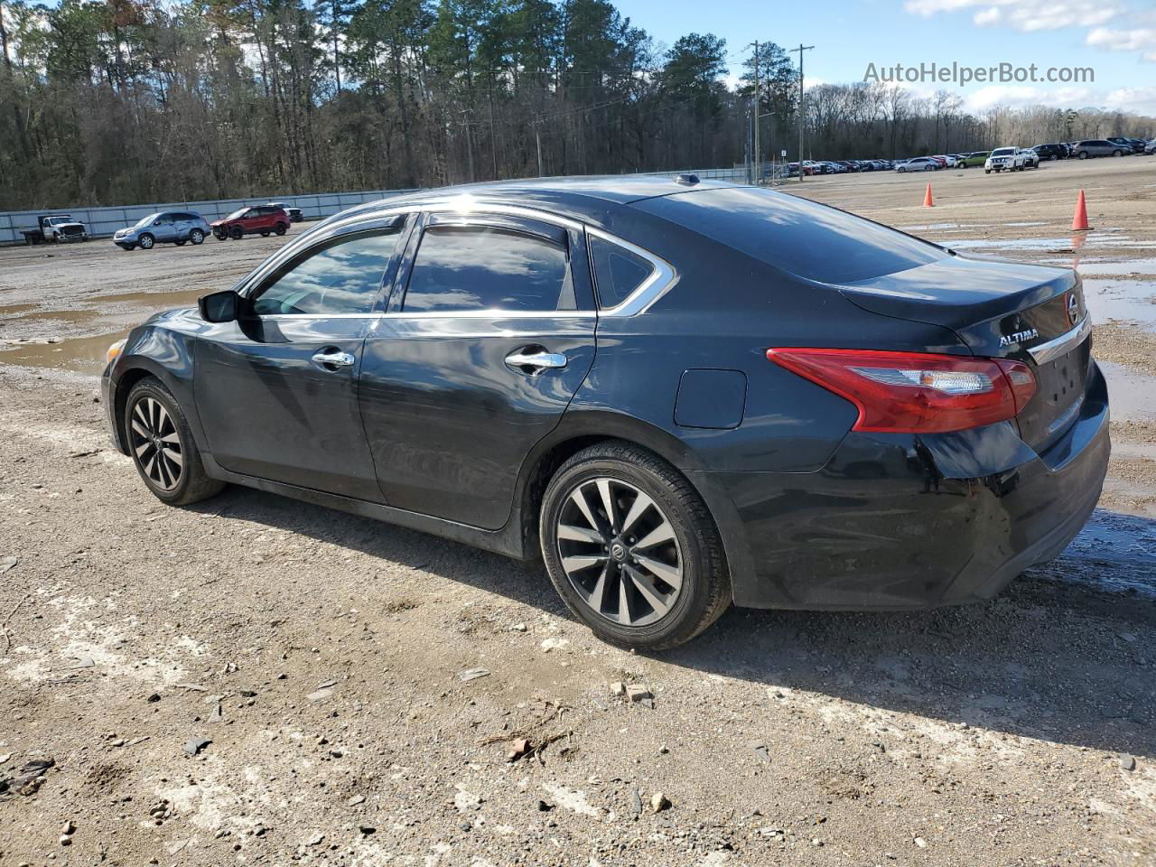 2018 Nissan Altima 2.5 Черный vin: 1N4AL3AP1JC210119