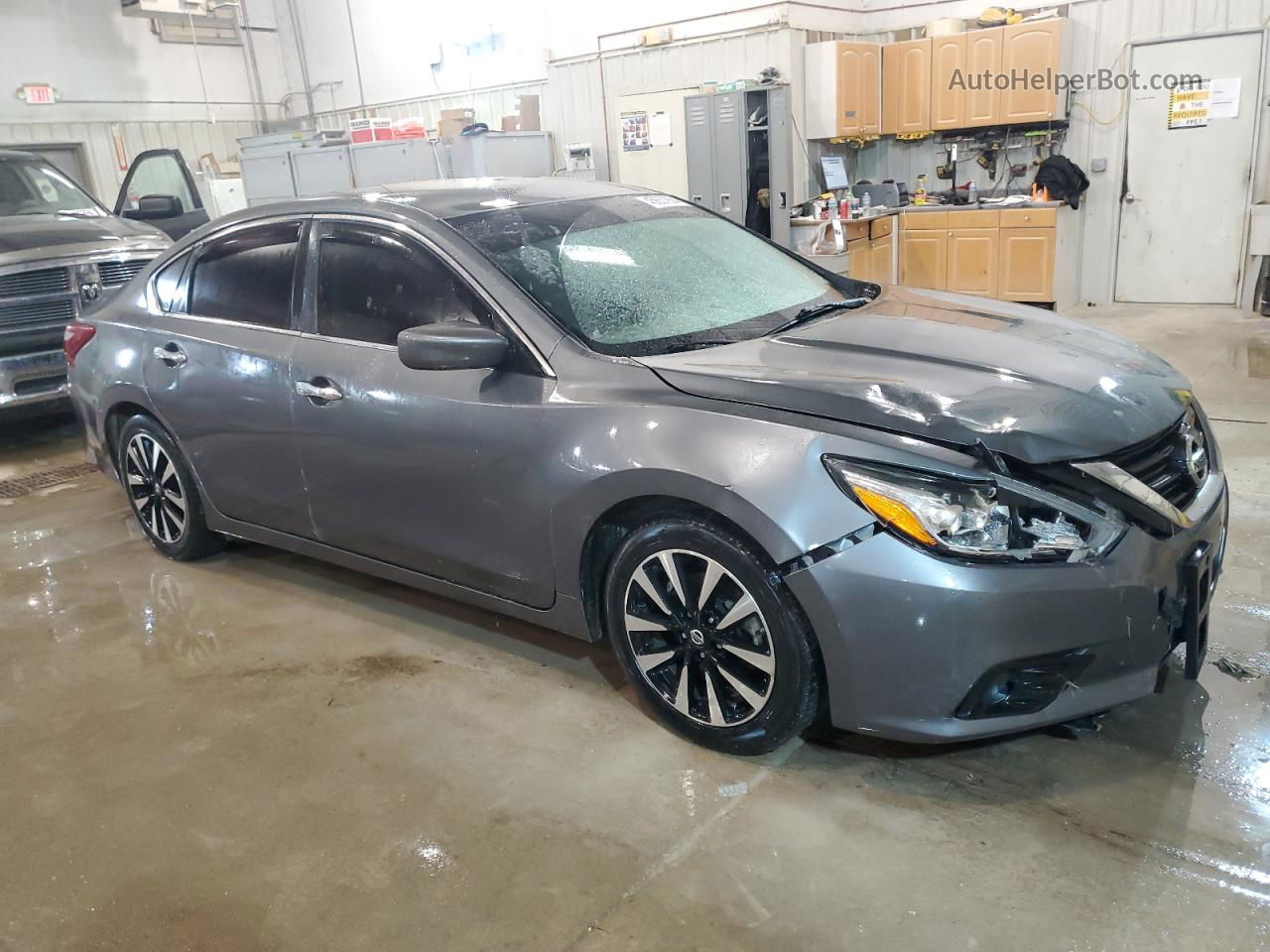 2018 Nissan Altima 2.5 Gray vin: 1N4AL3AP1JC215840