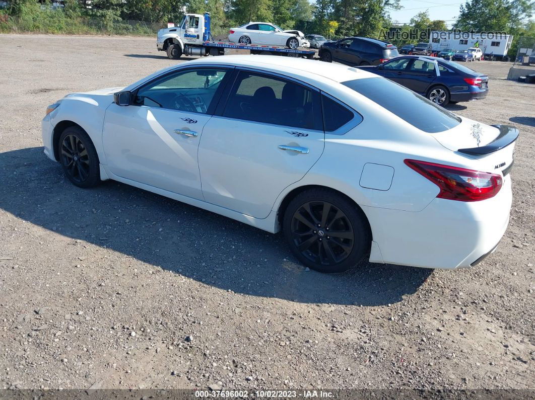 2018 Nissan Altima 2.5 Sr White vin: 1N4AL3AP1JC243752