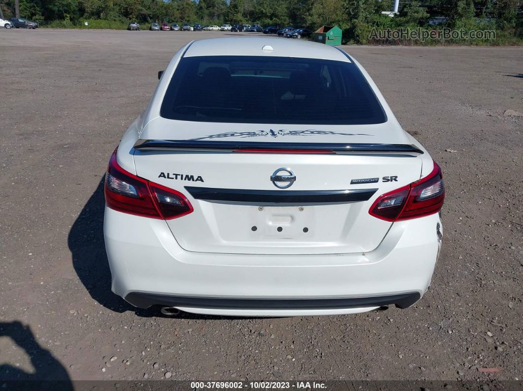 2018 Nissan Altima 2.5 Sr White vin: 1N4AL3AP1JC243752