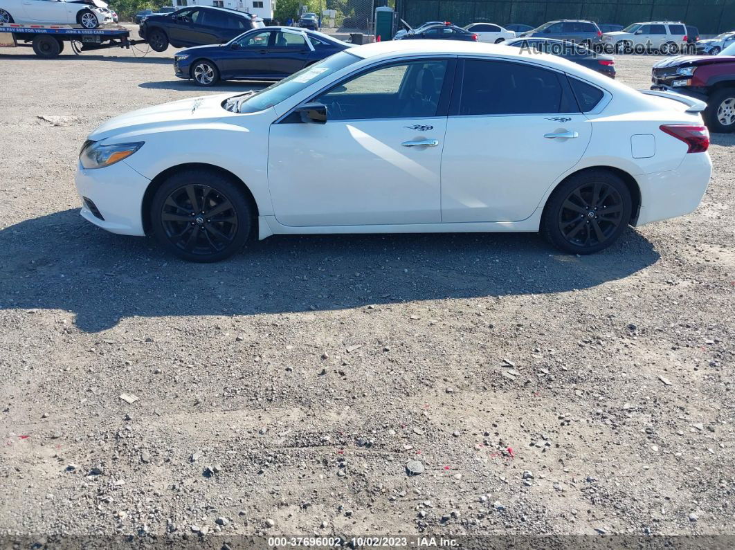 2018 Nissan Altima 2.5 Sr White vin: 1N4AL3AP1JC243752