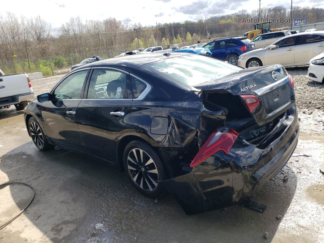 2018 Nissan Altima 2.5 Black vin: 1N4AL3AP1JC253505