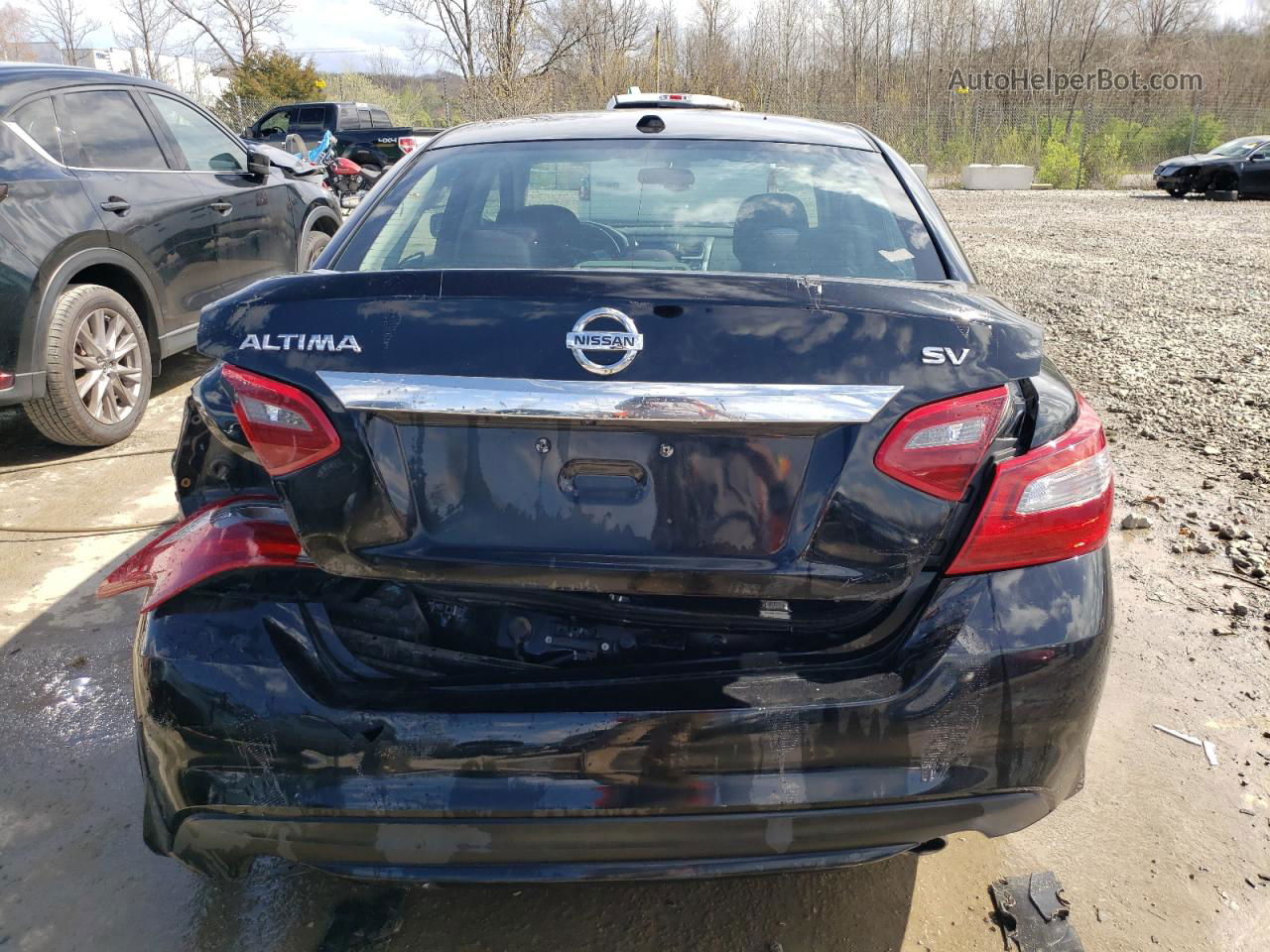 2018 Nissan Altima 2.5 Black vin: 1N4AL3AP1JC253505