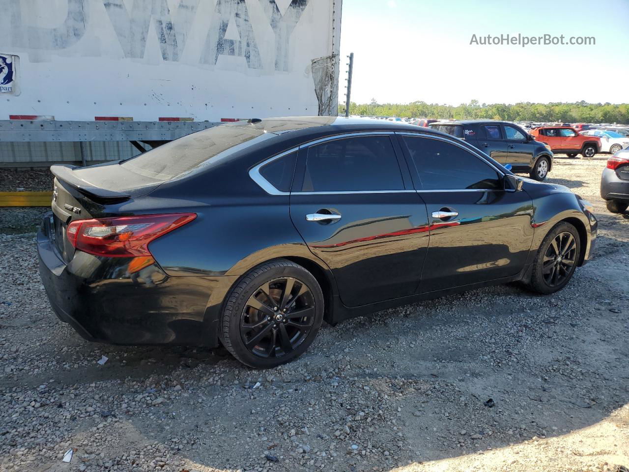 2018 Nissan Altima 2.5 Black vin: 1N4AL3AP1JC261216