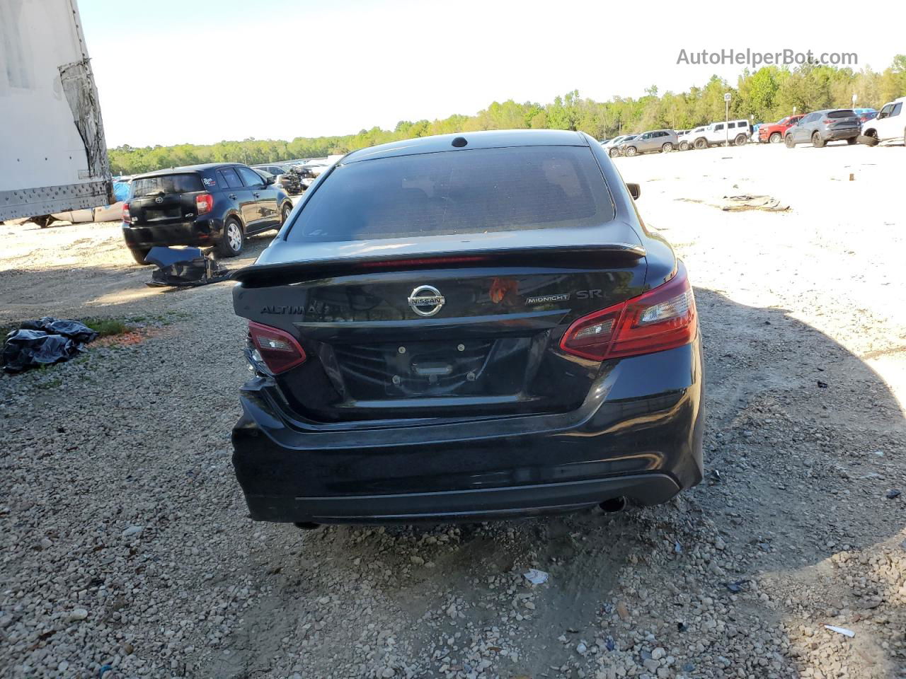 2018 Nissan Altima 2.5 Black vin: 1N4AL3AP1JC261216