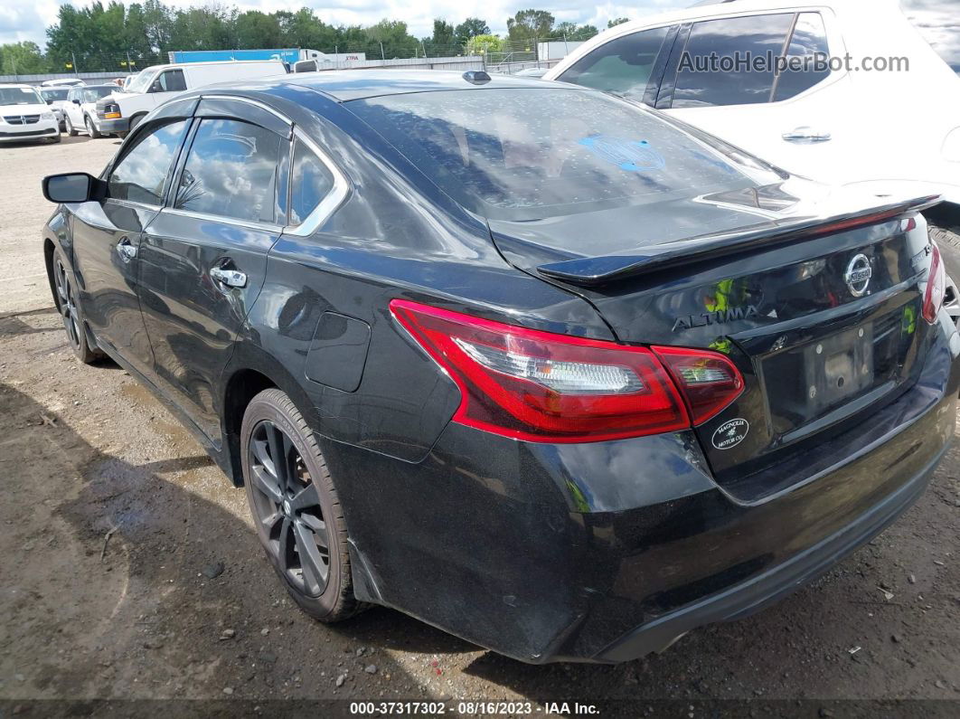 2018 Nissan Altima 2.5 Sr Black vin: 1N4AL3AP1JC272460