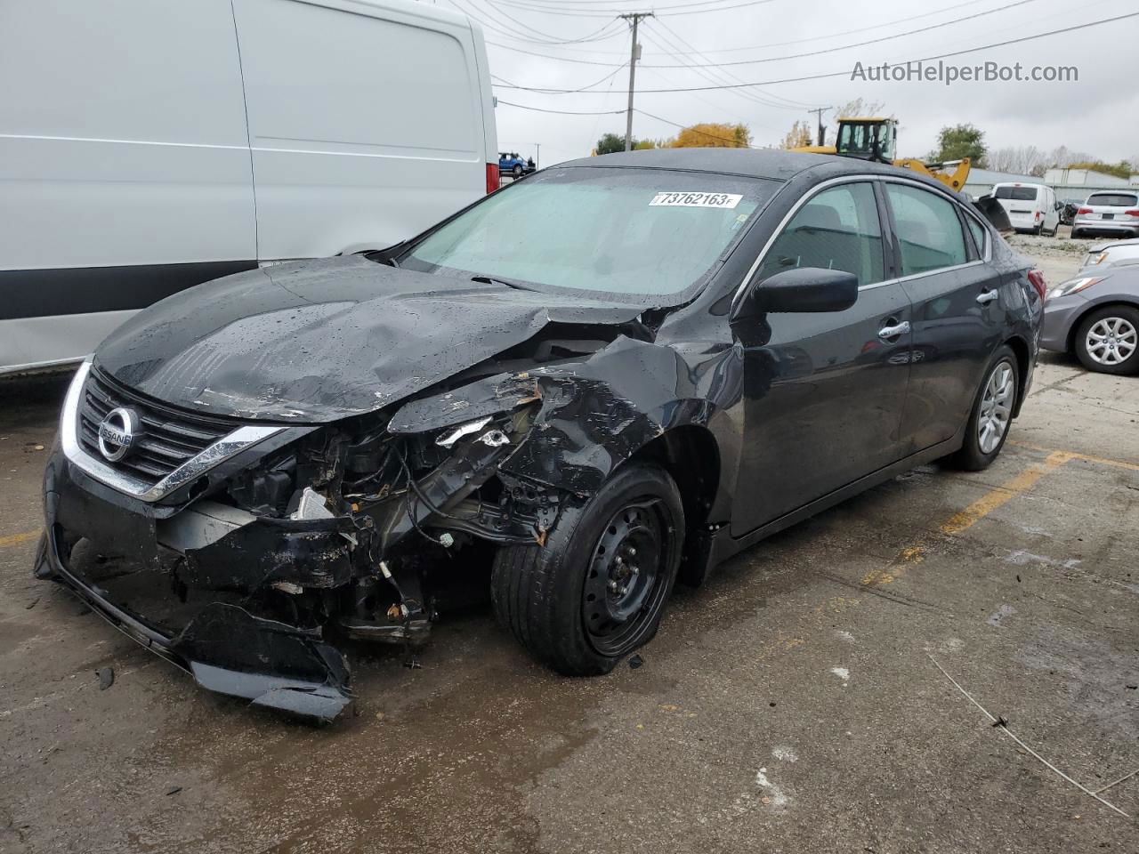 2018 Nissan Altima 2.5 Black vin: 1N4AL3AP1JC273401